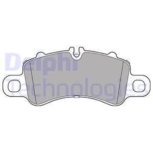 Комплект тормозных колодок - Delphi LP3308