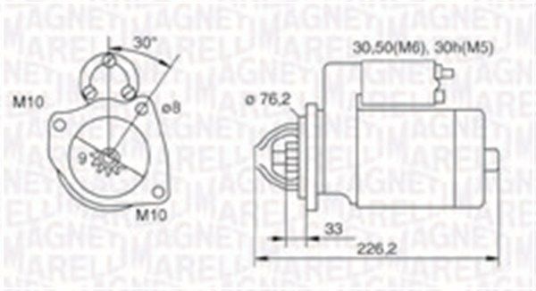 Стартер - Magneti Marelli 063721067010