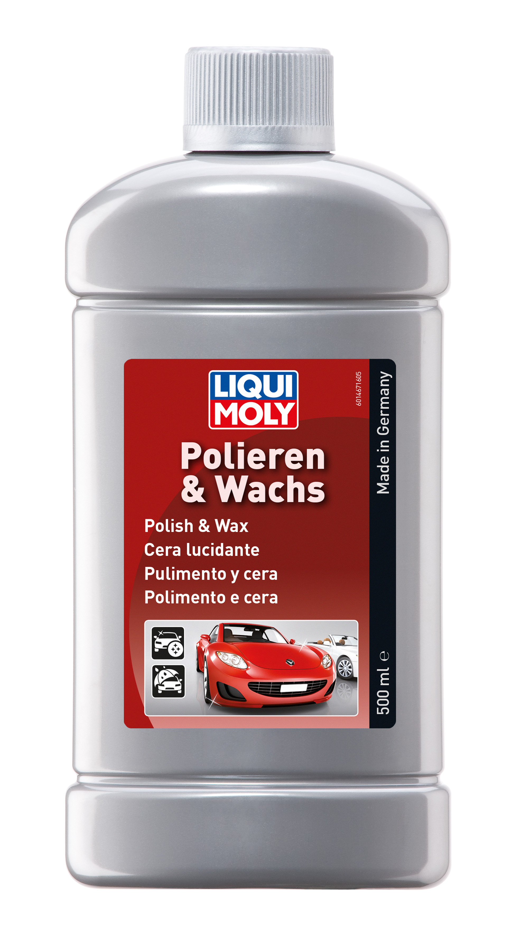Полироль для любых поверхностей универсальная Polieren & Wachs, 500мл - Liqui Moly 1467