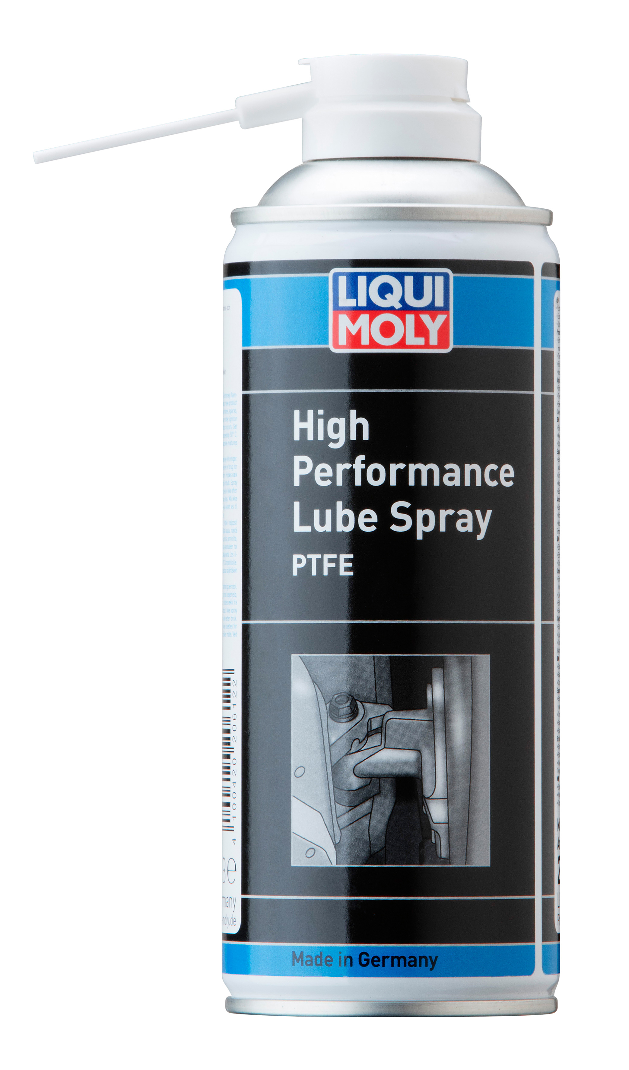 Спрей смазка ptfe. PTFE High Performance Lube Spray 0,4л. Смазка тефлоновая Liqui Moly. Ликви моли смазка для замков. PTFE High Performance Lube Spray.