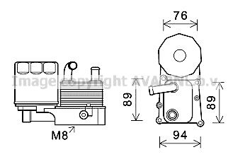 Теплообменник - AVA FD3598H