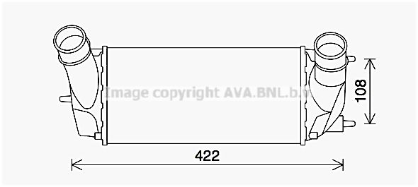 Теплообменник - AVA FD4648