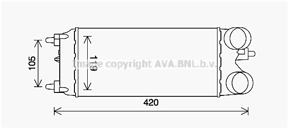 Теплообменник - AVA FD4649