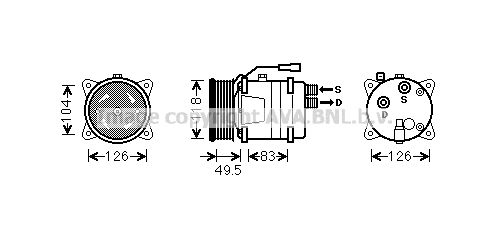 Компрессор - AVA VNAK303
