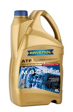 Трансмиссионное масло ravenol ATF m 9-G Serie ( 4л) new - RAVENOL 1211139-004-01-999