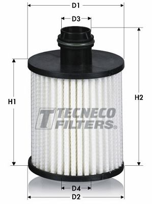Фильтр масляный вставка - Tecneco OL2156E
