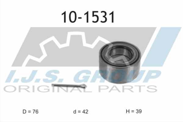 Комплект подшипника - IJS GROUP 10-1531