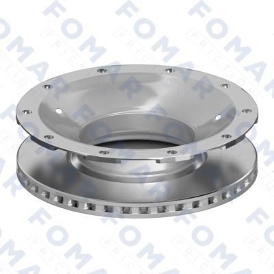 Тормозной диск | зад | - FOMAR Friction FO 0160 PRO