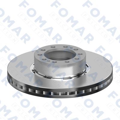 Тормозной диск | перед | - FOMAR Friction FO 0321 PRO