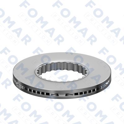 Тормозной диск | перед | - FOMAR Friction FO 0362 PRO