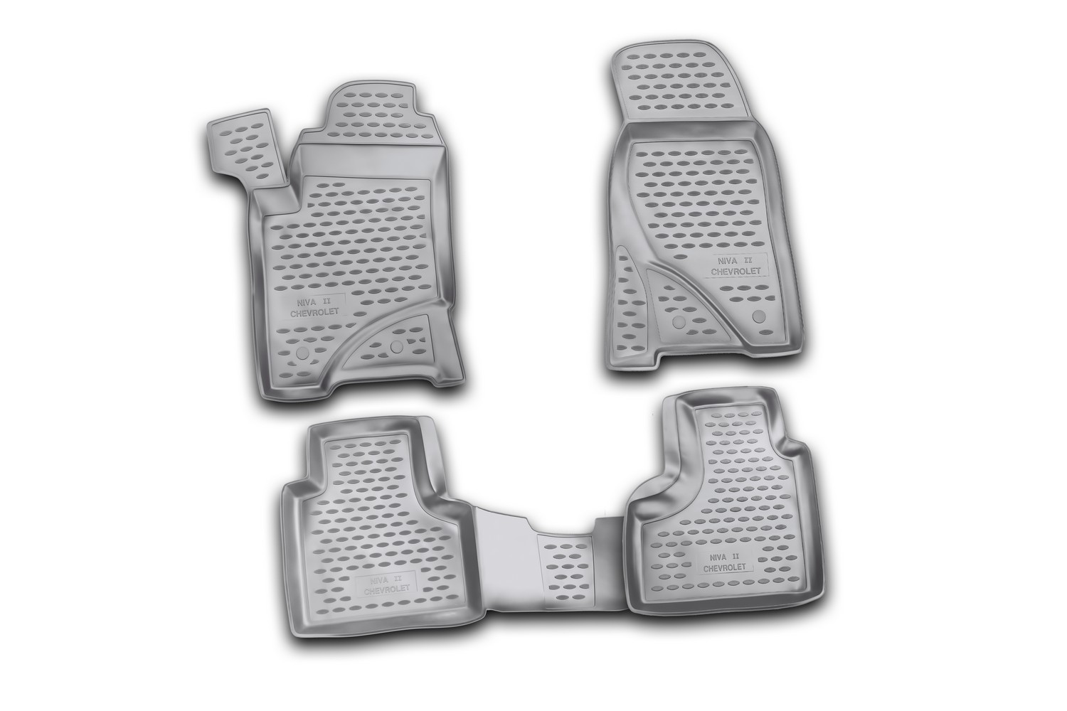 Коврики в салон chevrolet niva 2009-2020, lada niva I, Travel 2020-?, внед., 4 шт. (полиуретан)   Шевроле Нива - Autofamily NLC.52.17.210