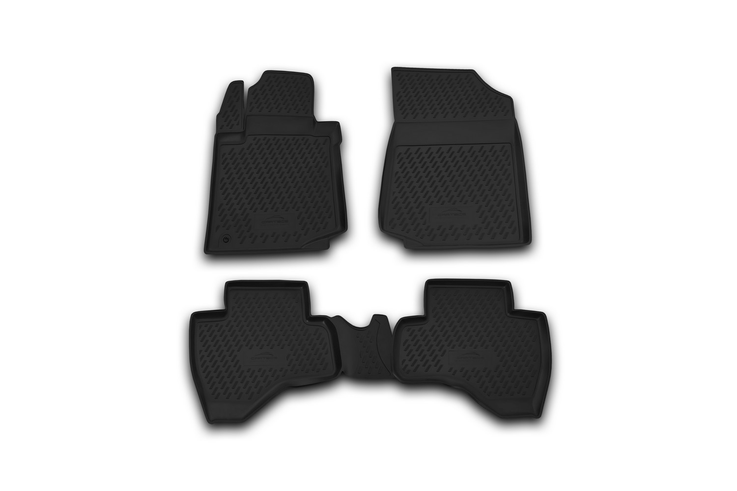 Коврики в салон peugeot 107 2005->, 4 шт. (полиуретан) - Autofamily CARPGT00005