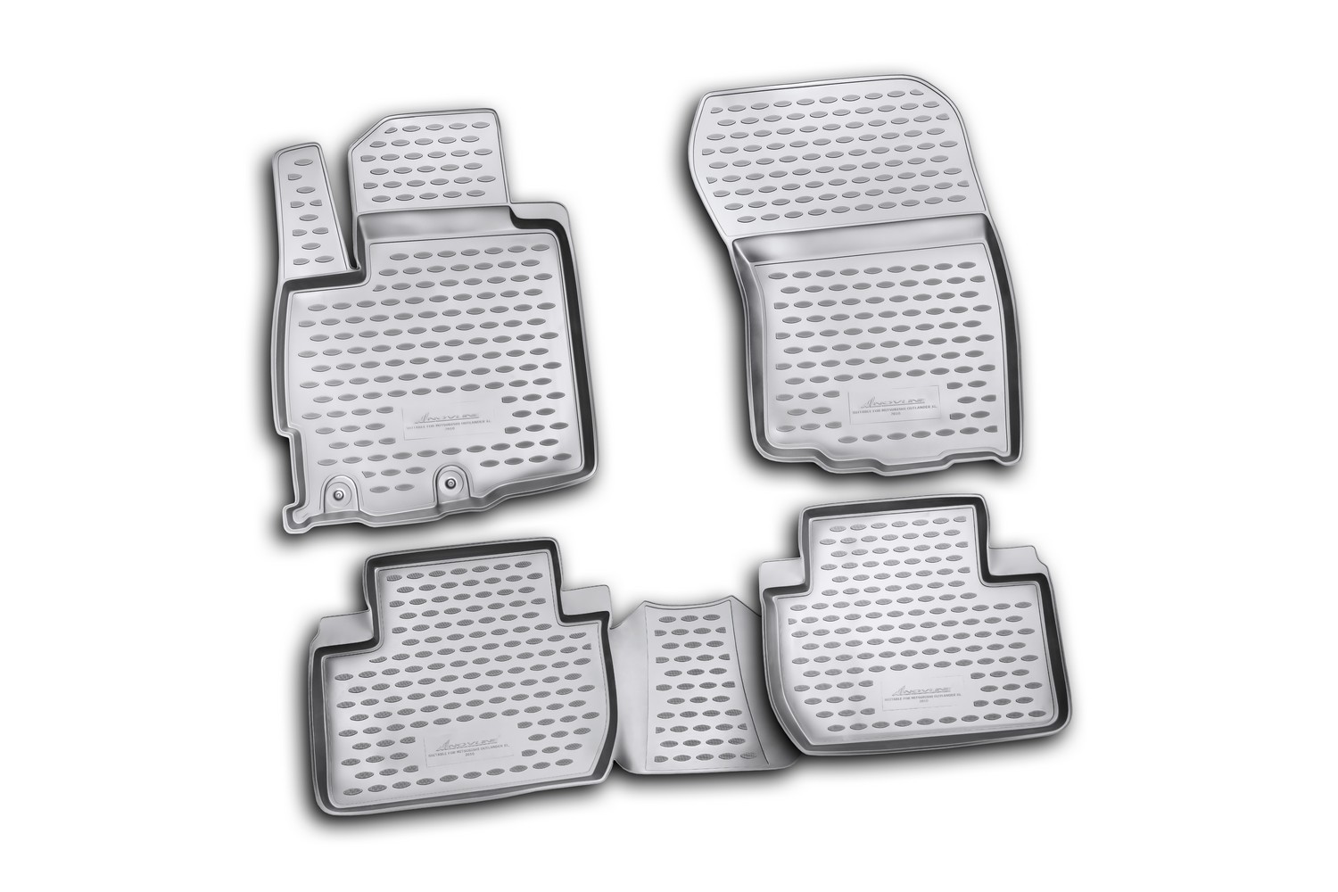 Коврики в салон mitsubishi Outlander XL 2010->, 4 шт. (полиуретан) - Autofamily NLC.35.23.210
