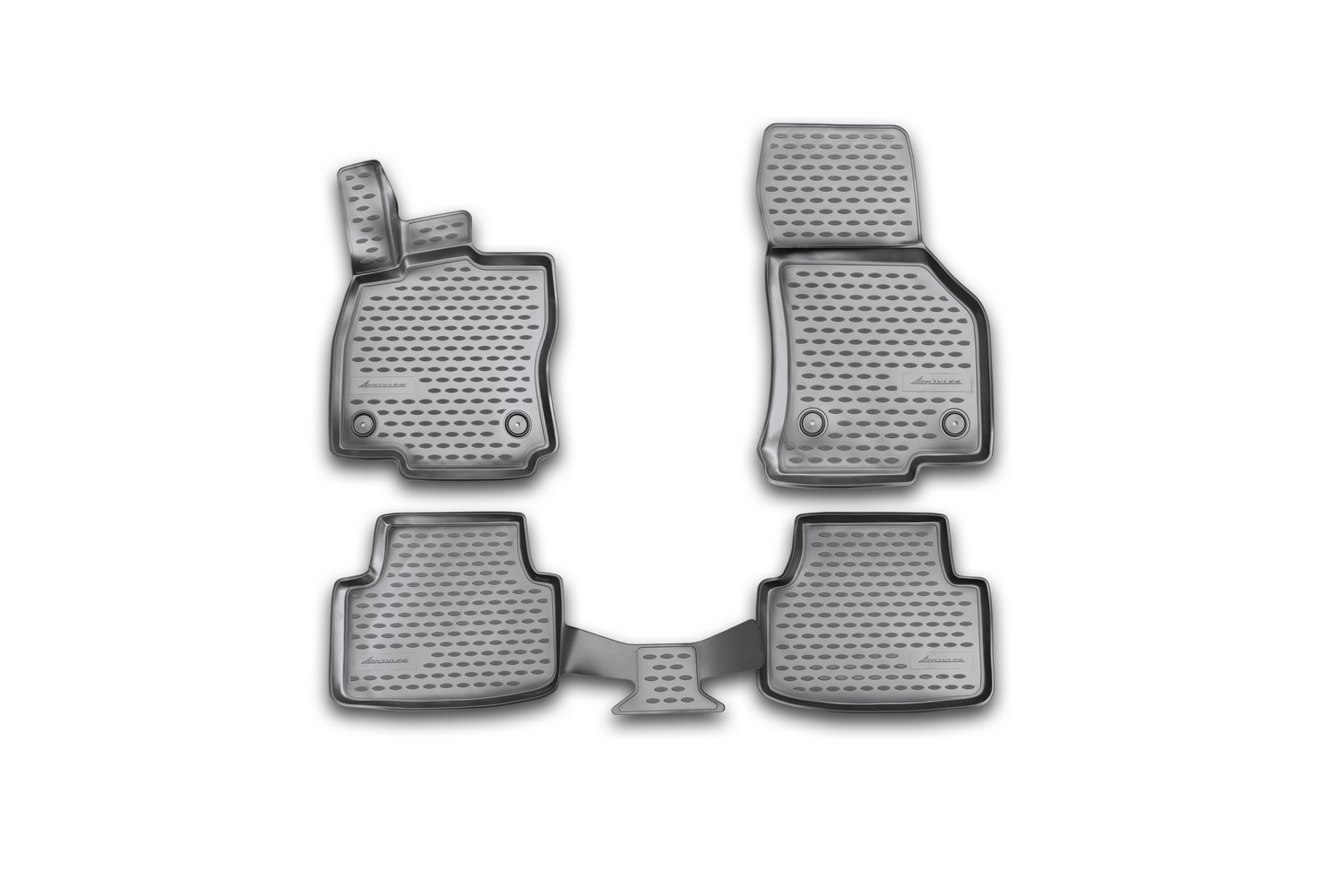 Коврики 3D в салон подходят для skoda Octavia (iii(a7), IIIp(A7), iv(a8)), 2013-2019, 2020->, 4 шт. (полиуретан)   Шкода Октавия - Autofamily NLC.3D.45.16.210k