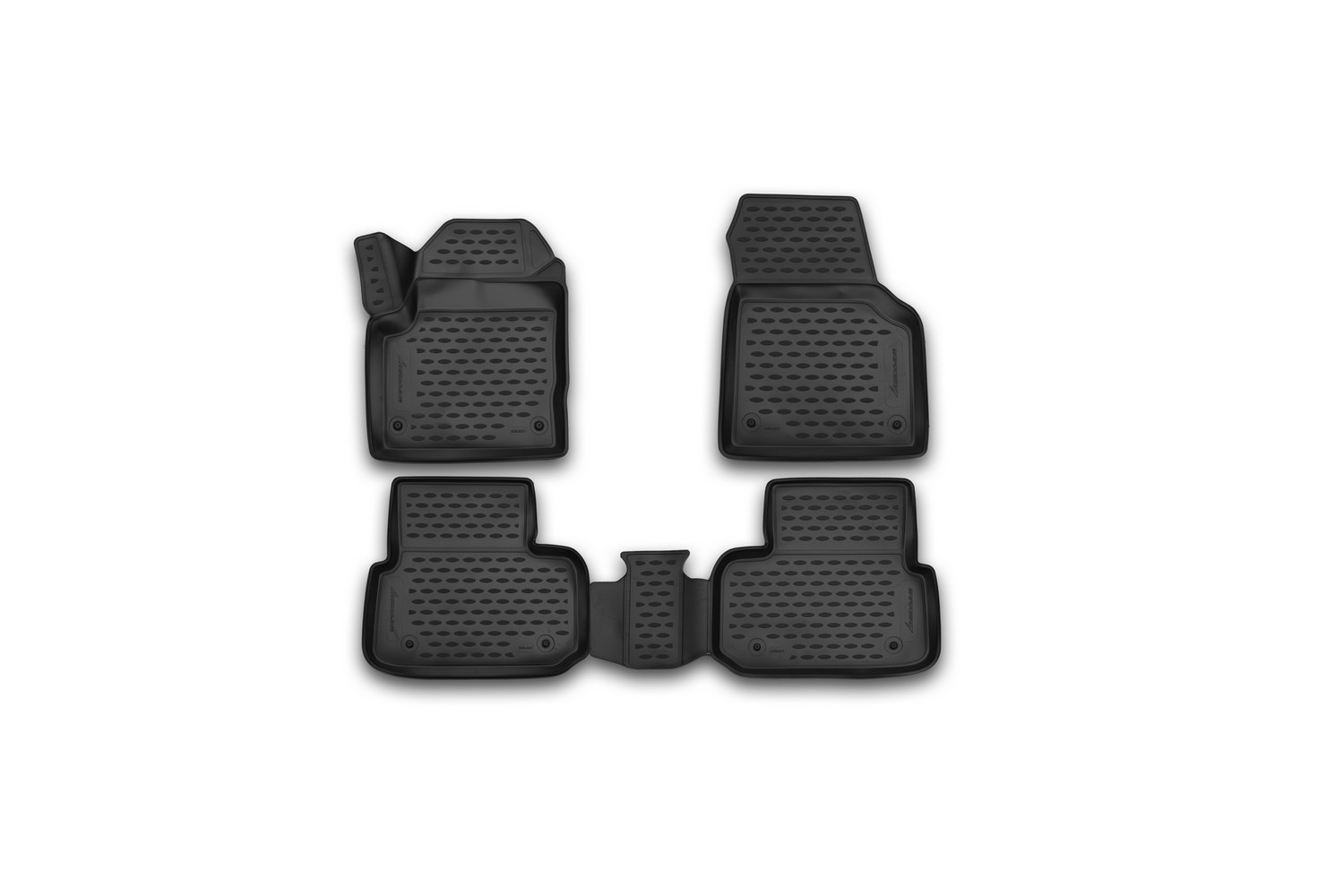 Коврики 3D в салон land rover Discovery Sport, 2014->, 4 шт. (полиуретан) - Autofamily NLC.3D.28.17.210