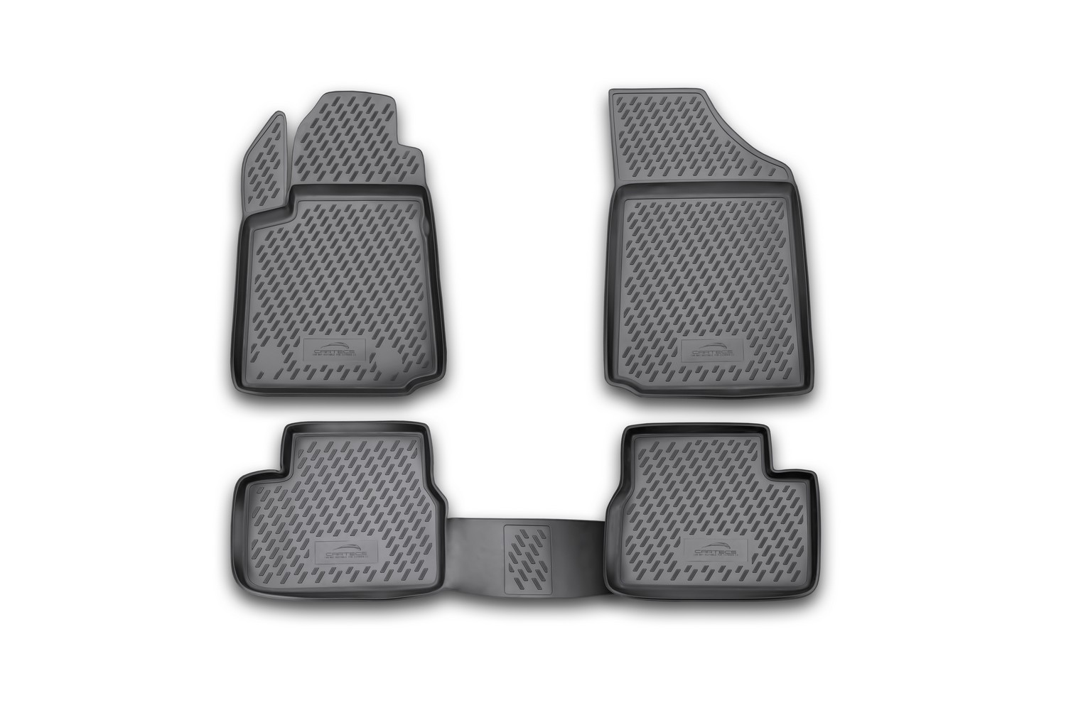 Коврики в салон citroen C3 2002-2009, 4 шт. (полиуретан) - Autofamily CARCRN00009