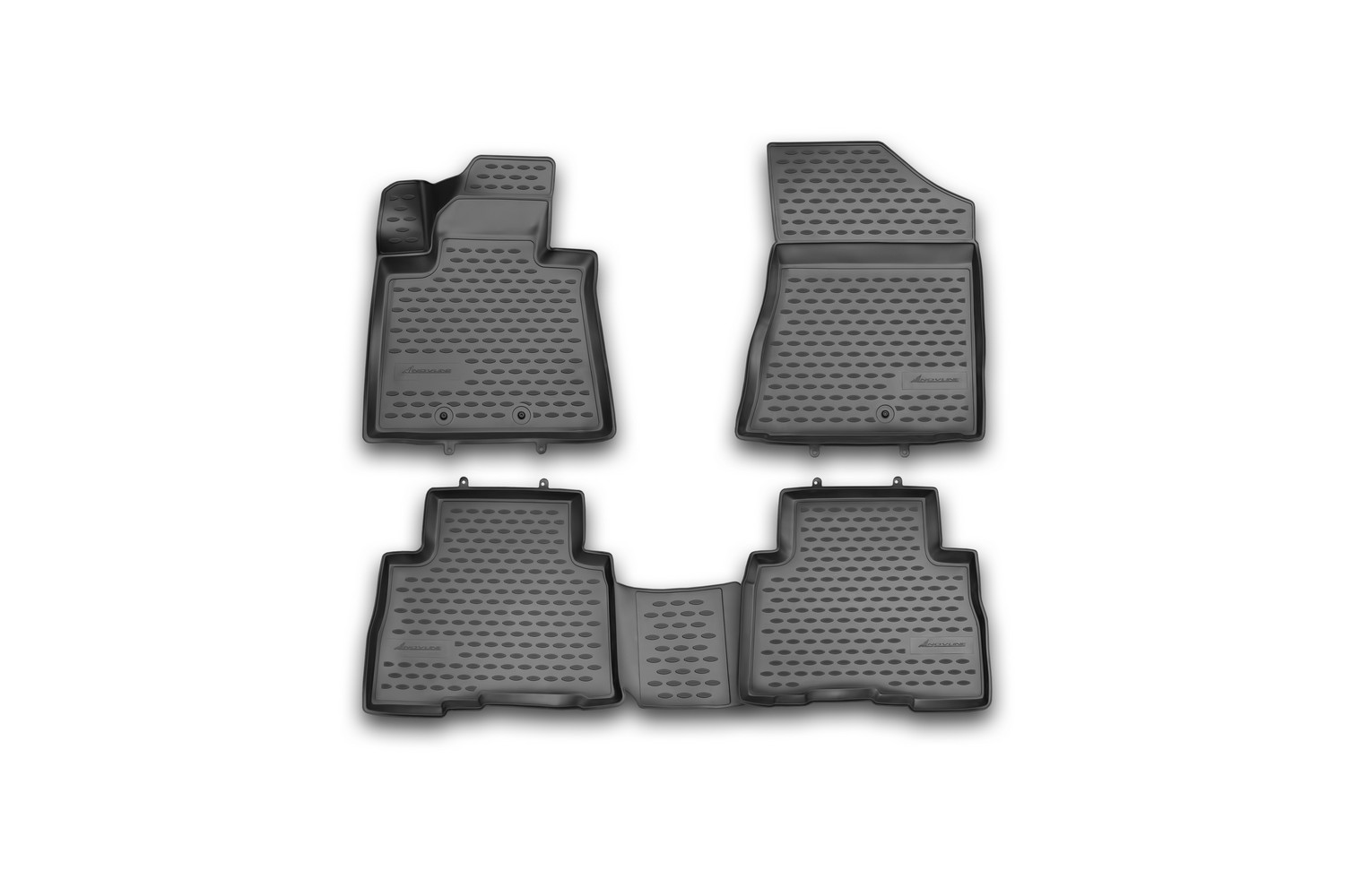 Коврики 3D в салон KIA Sorento, 2012-2015, 4 шт. (полиуретан) - Autofamily NLC.3D.25.46.210h