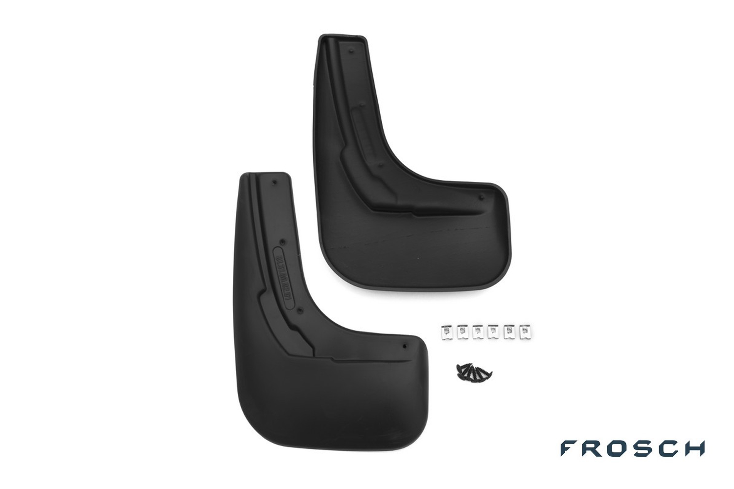 Брызговики задние подходят для volkswagen Polo, 2015-2020, сед., 2 шт. (optimum) в коробке / Фольксваген Поло - Frosch FROSCH.51.37.E10