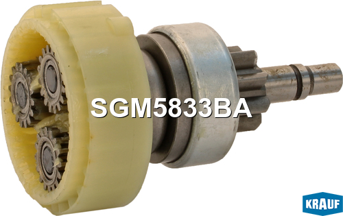 Редуктор стартера + бендикс - Krauf SGM5833BA