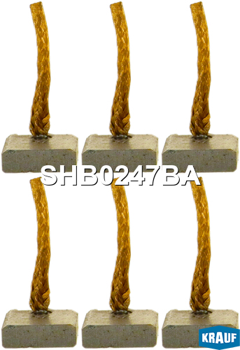 Щетки стартера - Krauf SHB0247BA