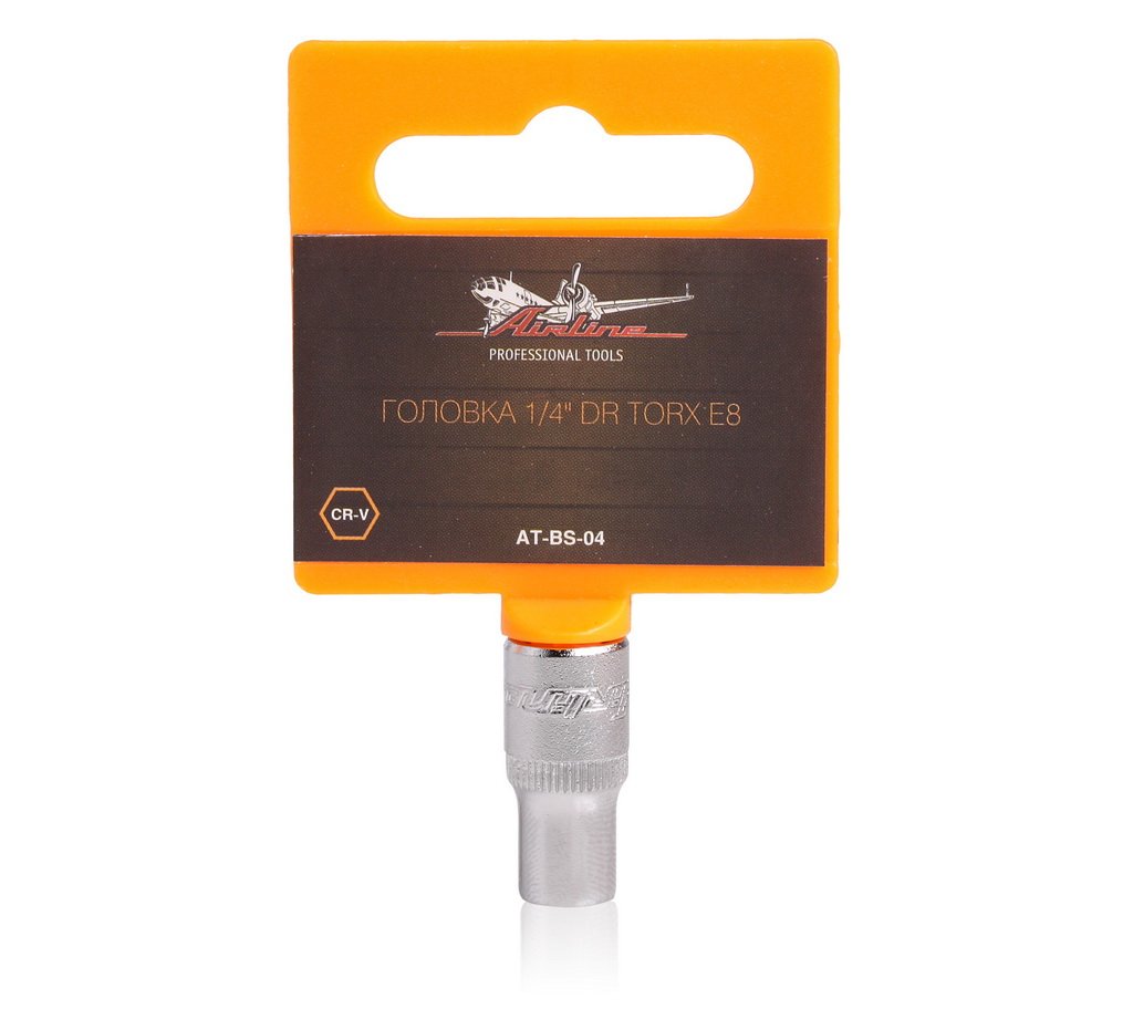 Головка 1/4 DR torx E8 - AIRLINE AT-BS-04