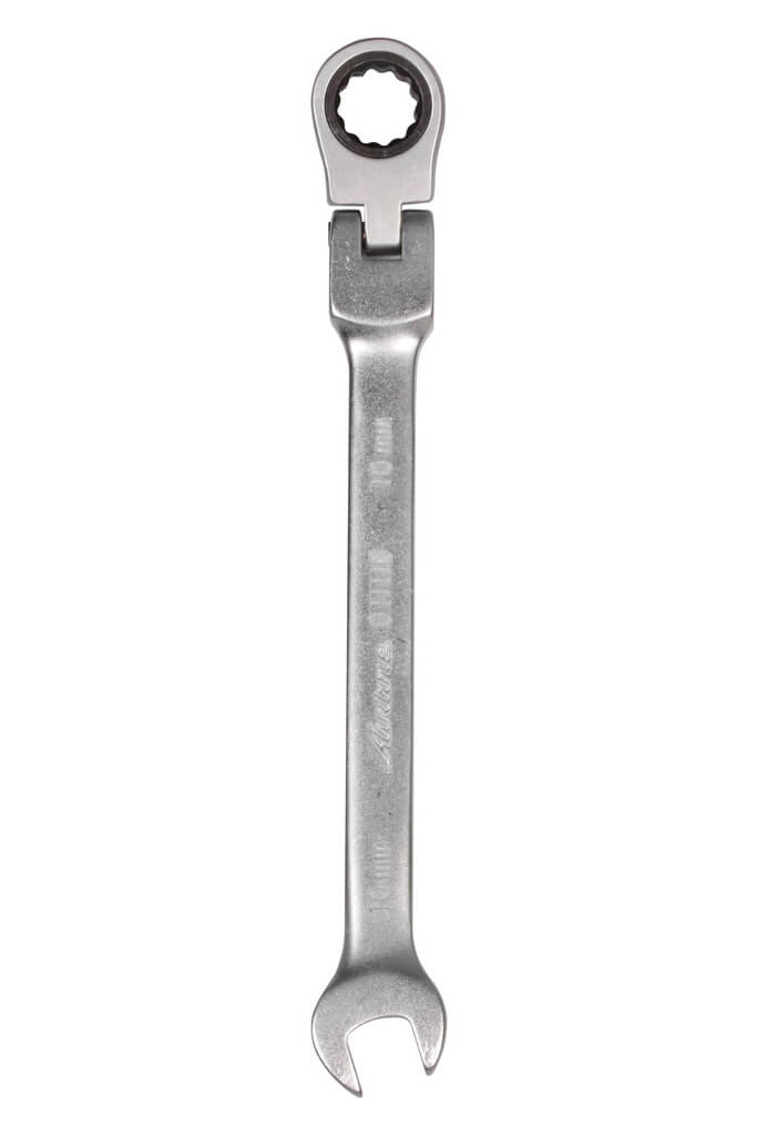 Ключ комбинированный трещоточный шарнирный 10мм - AIRLINE AT-RFS-03