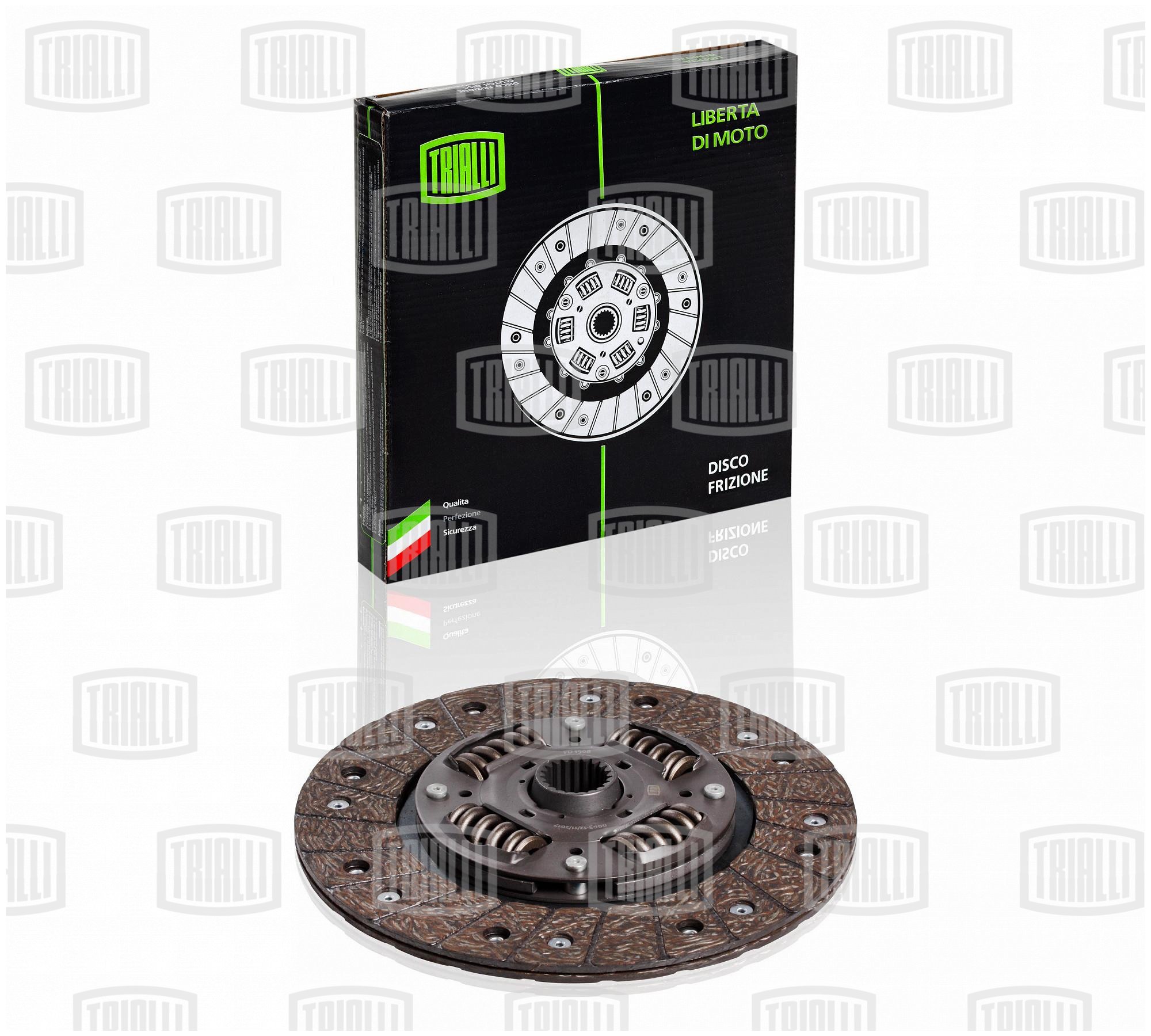 Диск сцеп. ведом. для а/м Toyota Camry (01-)/Rav4 (05-) 2.4i () - Trialli FD 1908
