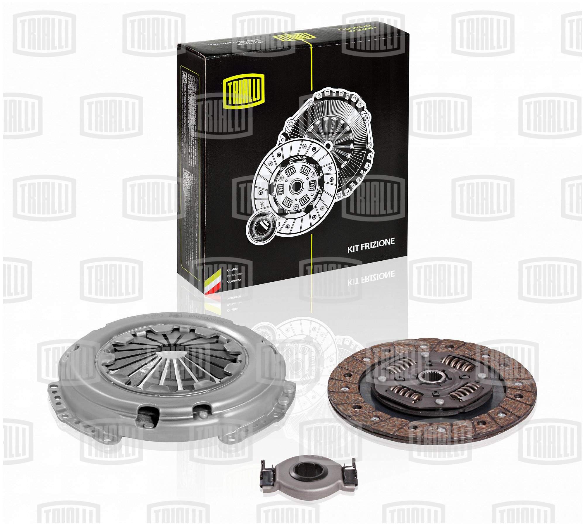 Сцепление в сборе (кмпл.) для а/м VW Golf (91-) 1.6i (cnu) - Trialli FR 1803