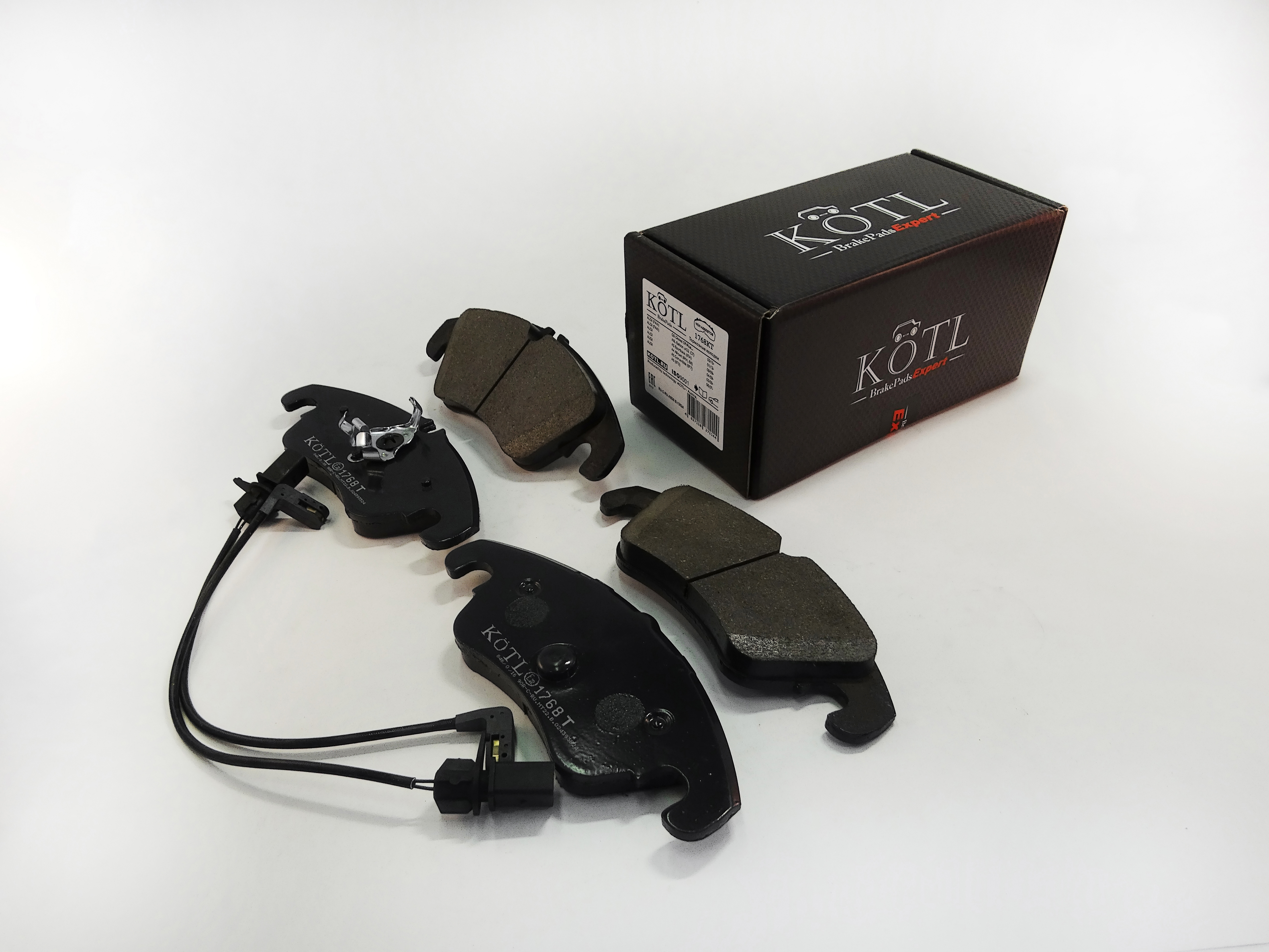 Колодки тормозные передние mercedes C, cls, E, slk, audi A4 IV, a5/s5, Q5 OEM a0074205820 | перед | - KoTL 1768KT