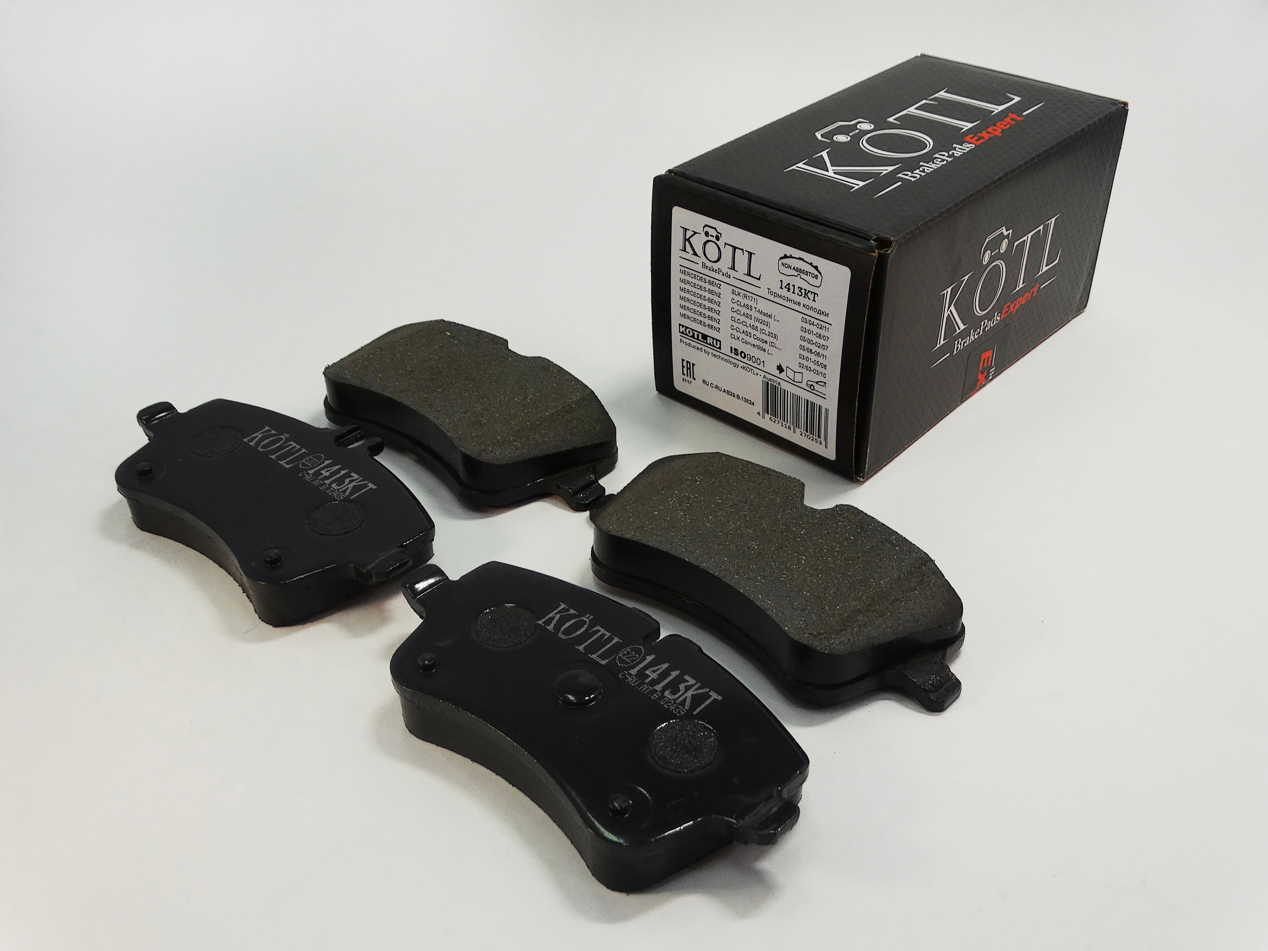 Колодки тормозные передние mercedes C, clc, clk, slk, OEM a0034205920 | перед | - KoTL 1413KT