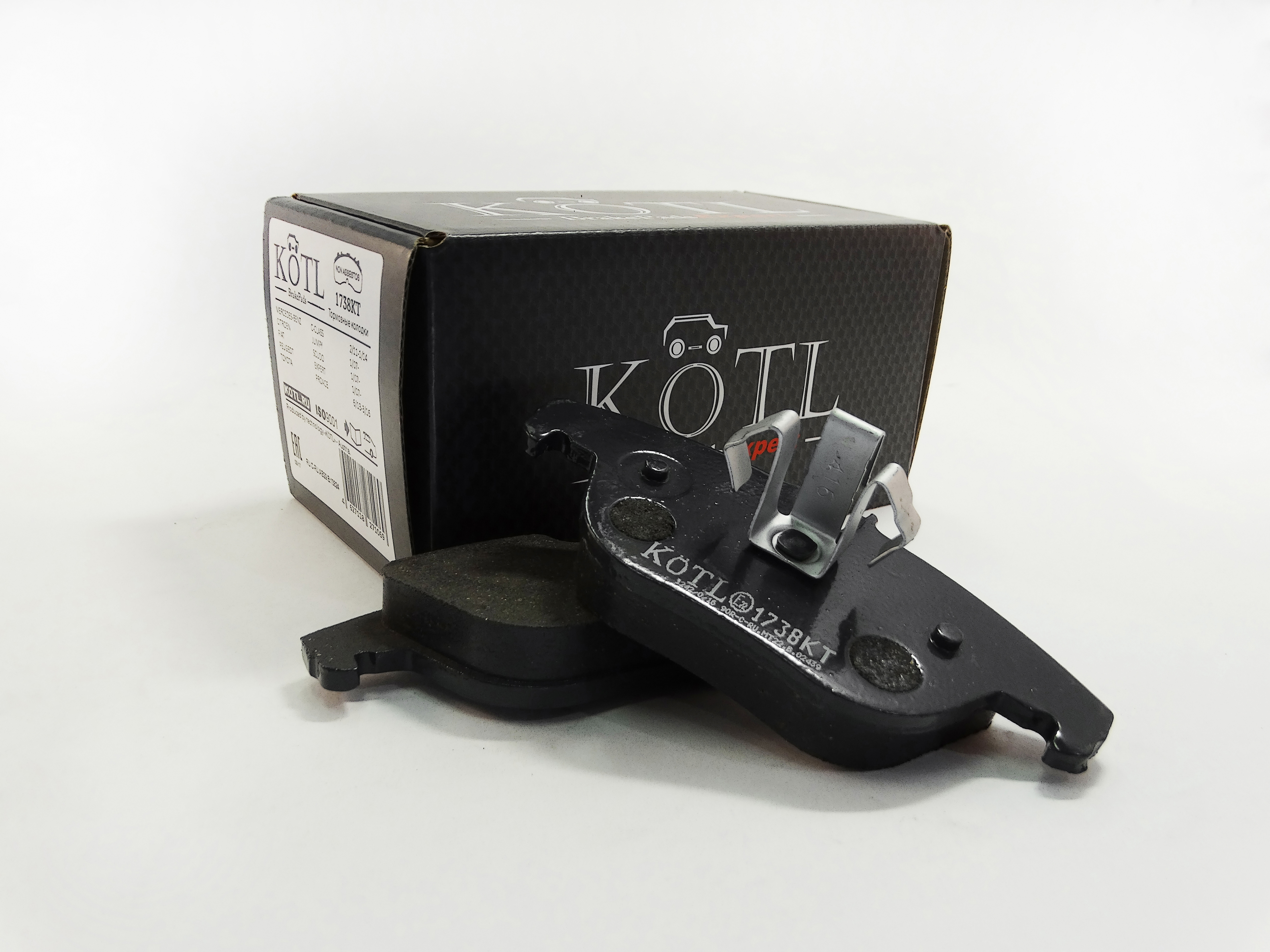 Колодки тормозные задние mercedes c седан iii, e кабрио II, OEM a0054204320 | перед | - KoTL 1738KT
