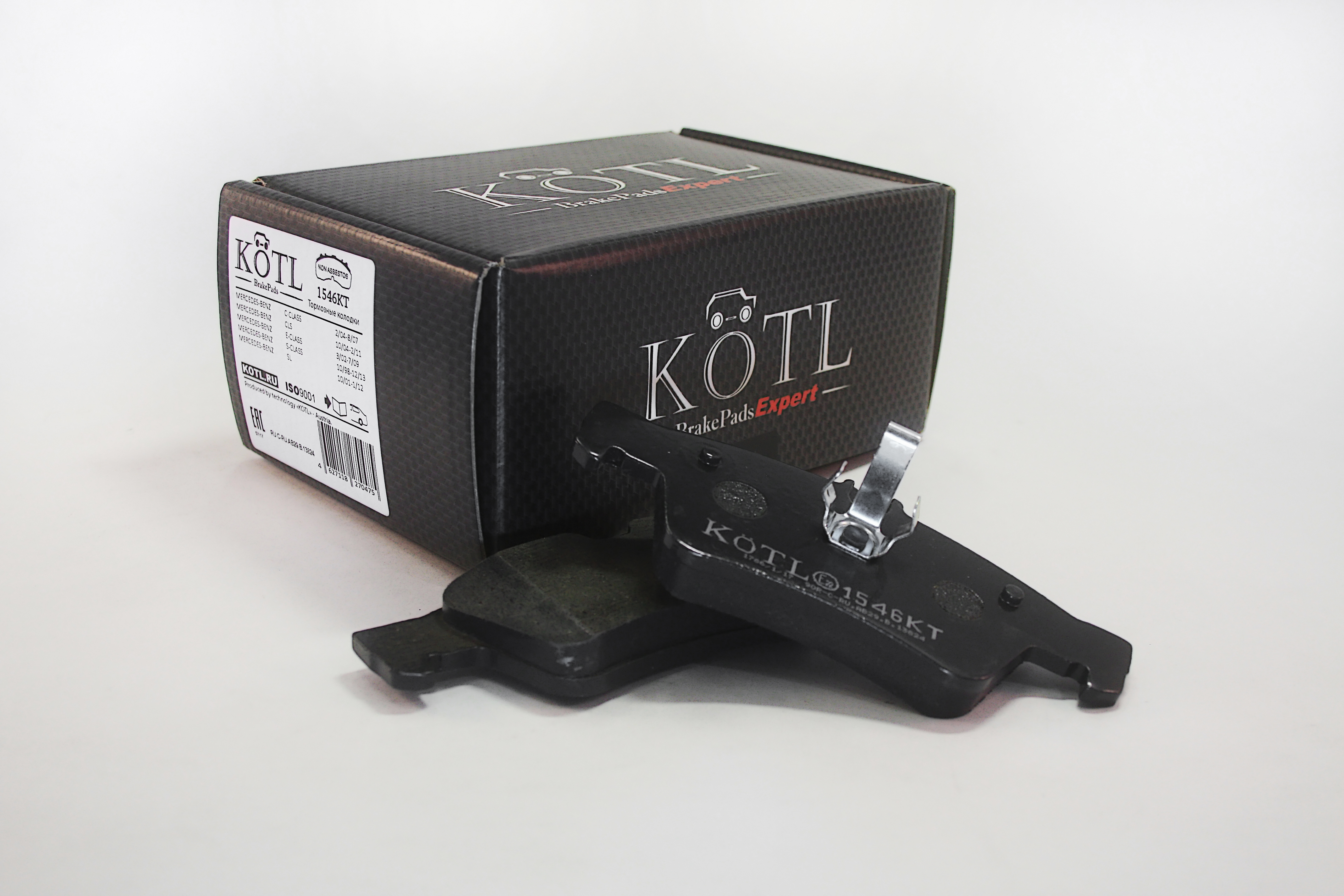 Колодки тормозные задние mercedes c II, CL, cls, E, S, SL, OEM a0034205120 | зад | - KoTL 1546KT