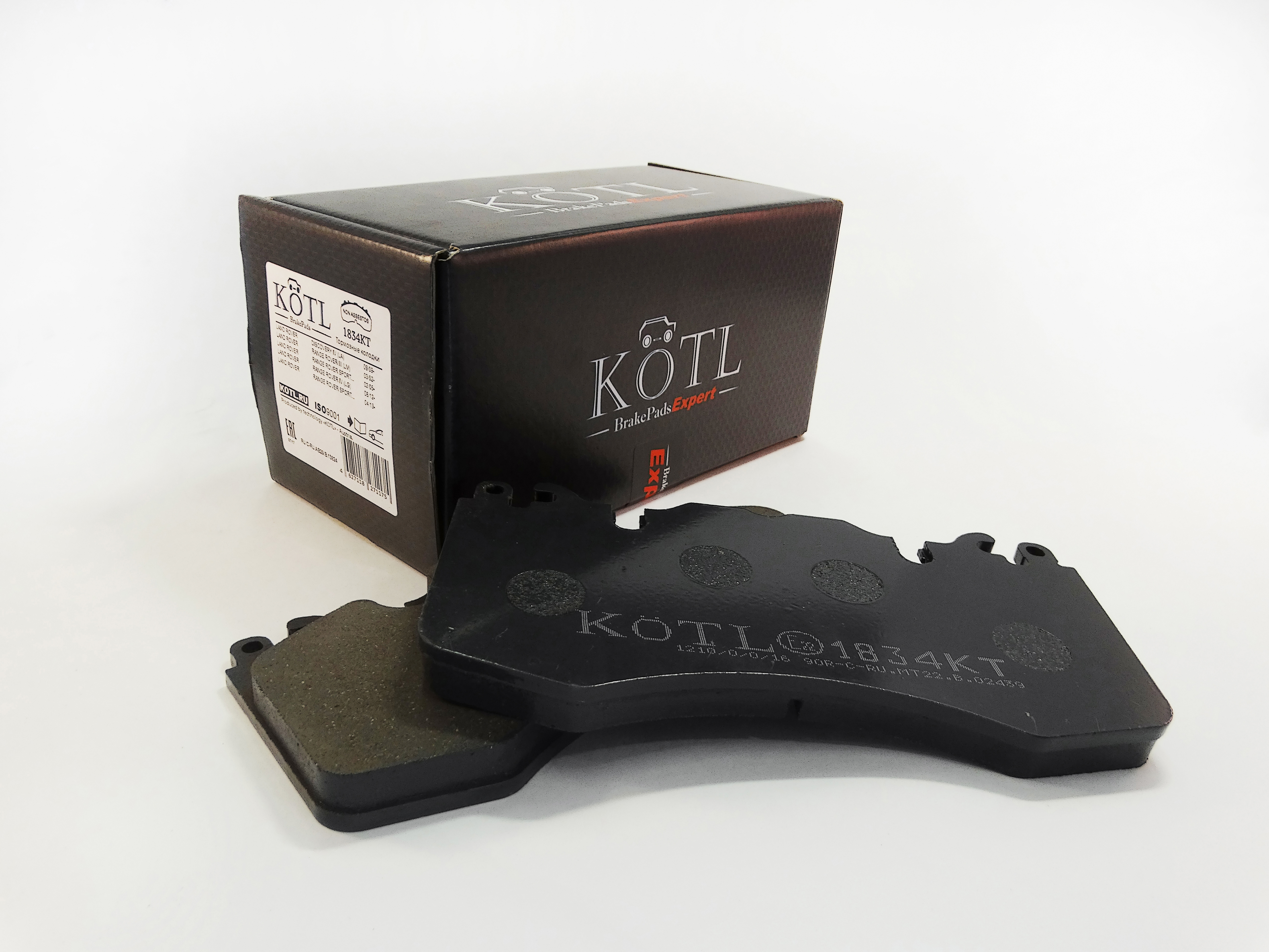 Колодки тормозные передние land rover Discovery, Range Rover, OEM lr020362 - KoTL 1834KT