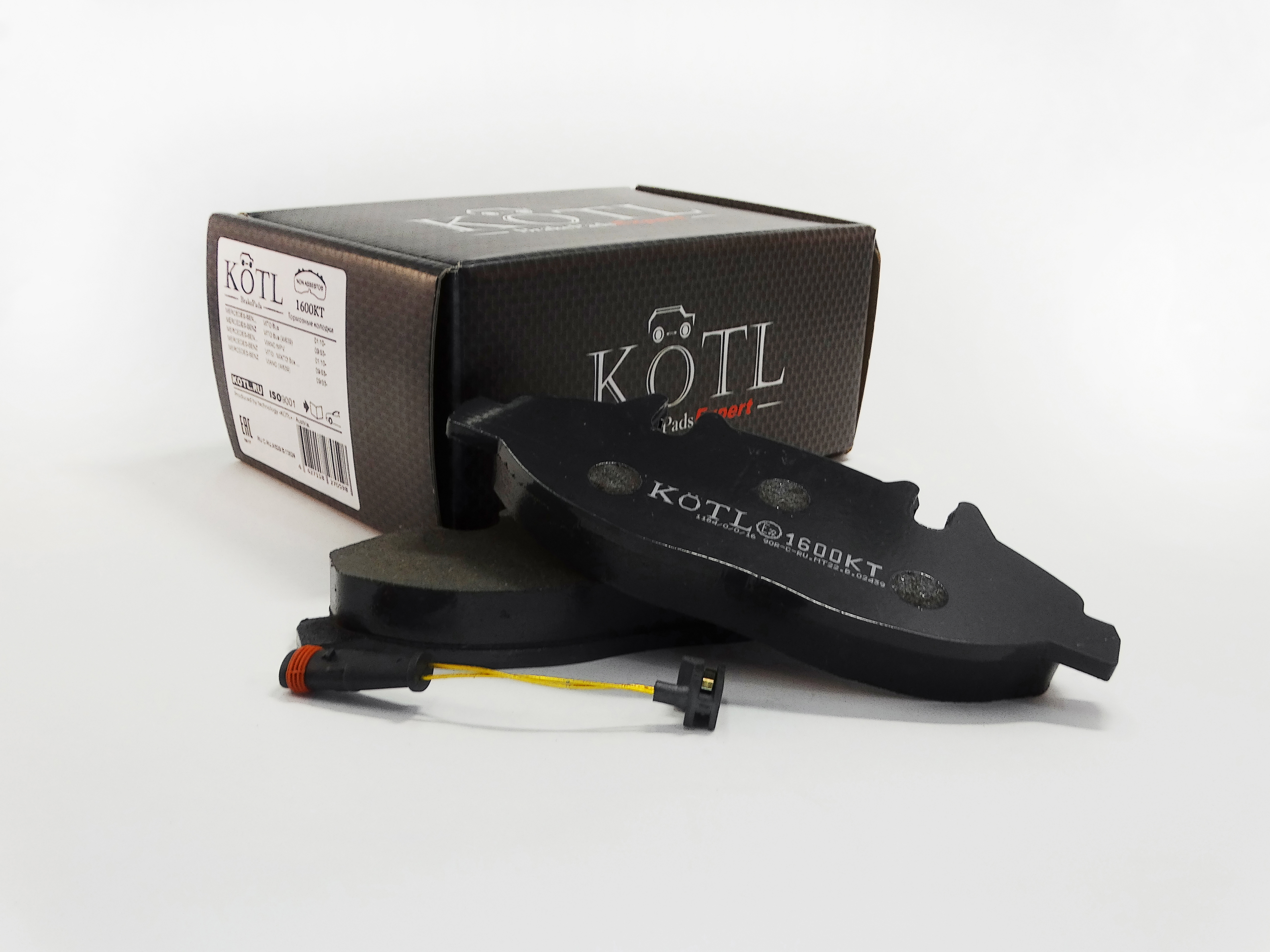Колодки тормозные передние mercedes Viano, Vito II, OEM a0064204320 | перед | - KoTL 1600KT