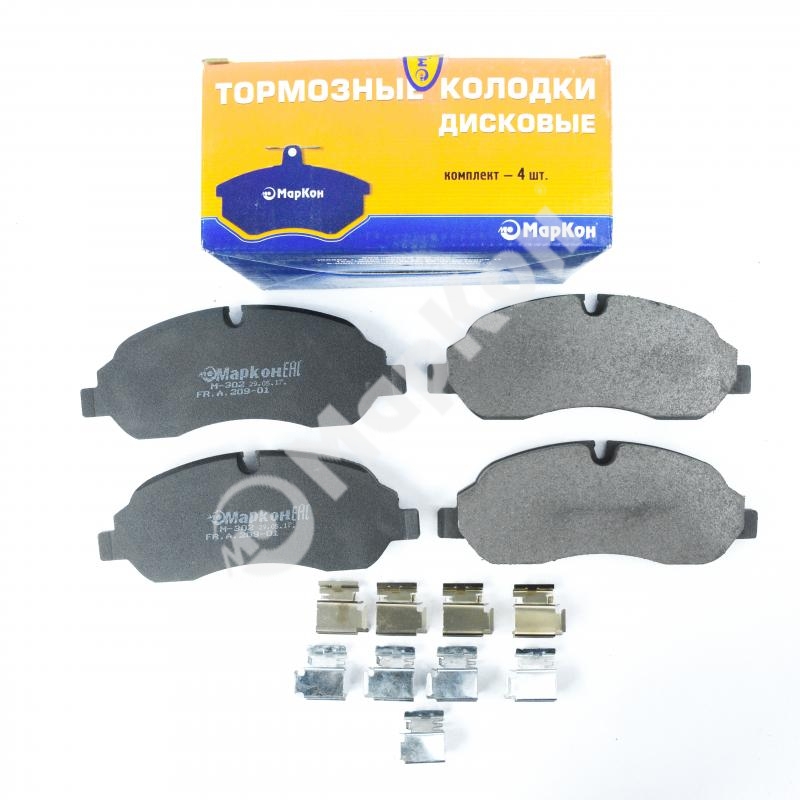 Колодки тормозные передние ford Transit >12, OEM 1840479 - Markon 47751164