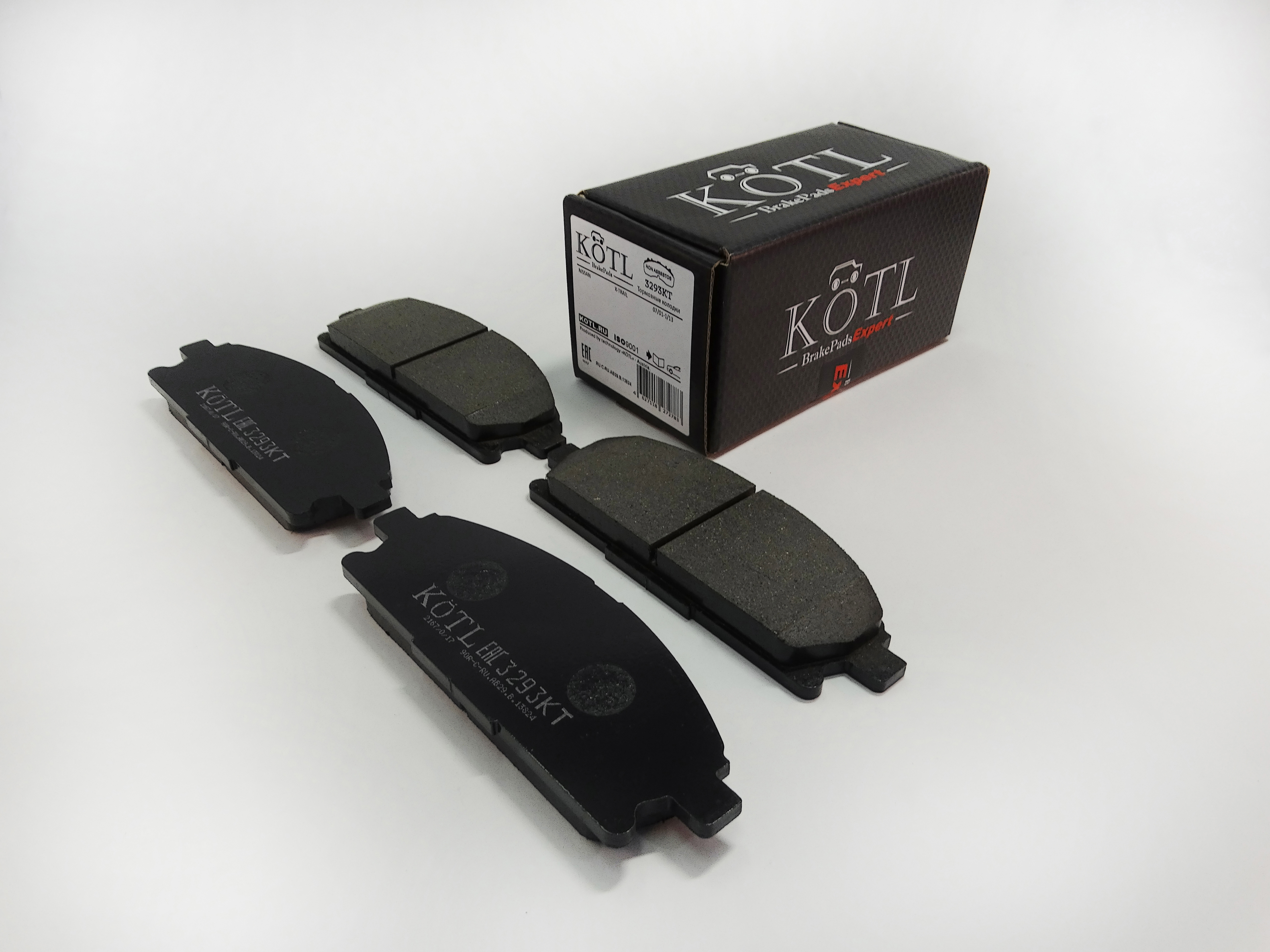 Колодки тормозные передние nissan Pathfinder 97-04, X-Trail 01-07, OEM 410608h785 - KoTL 3293KT