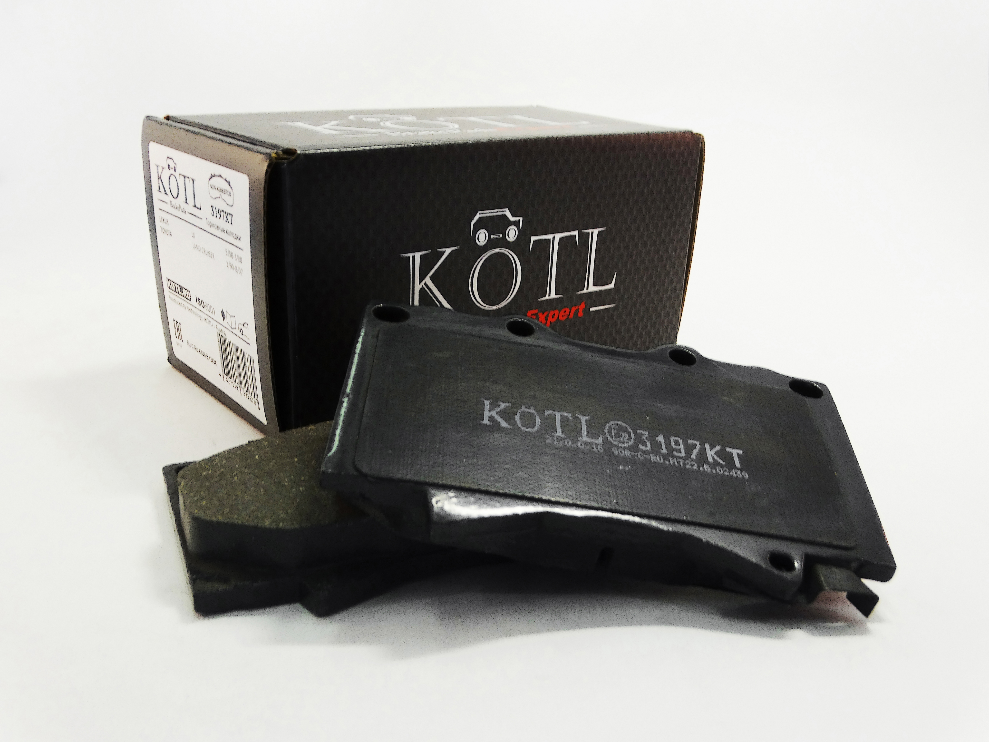 Колодки тормозные | перед | - KoTL 3197KT
