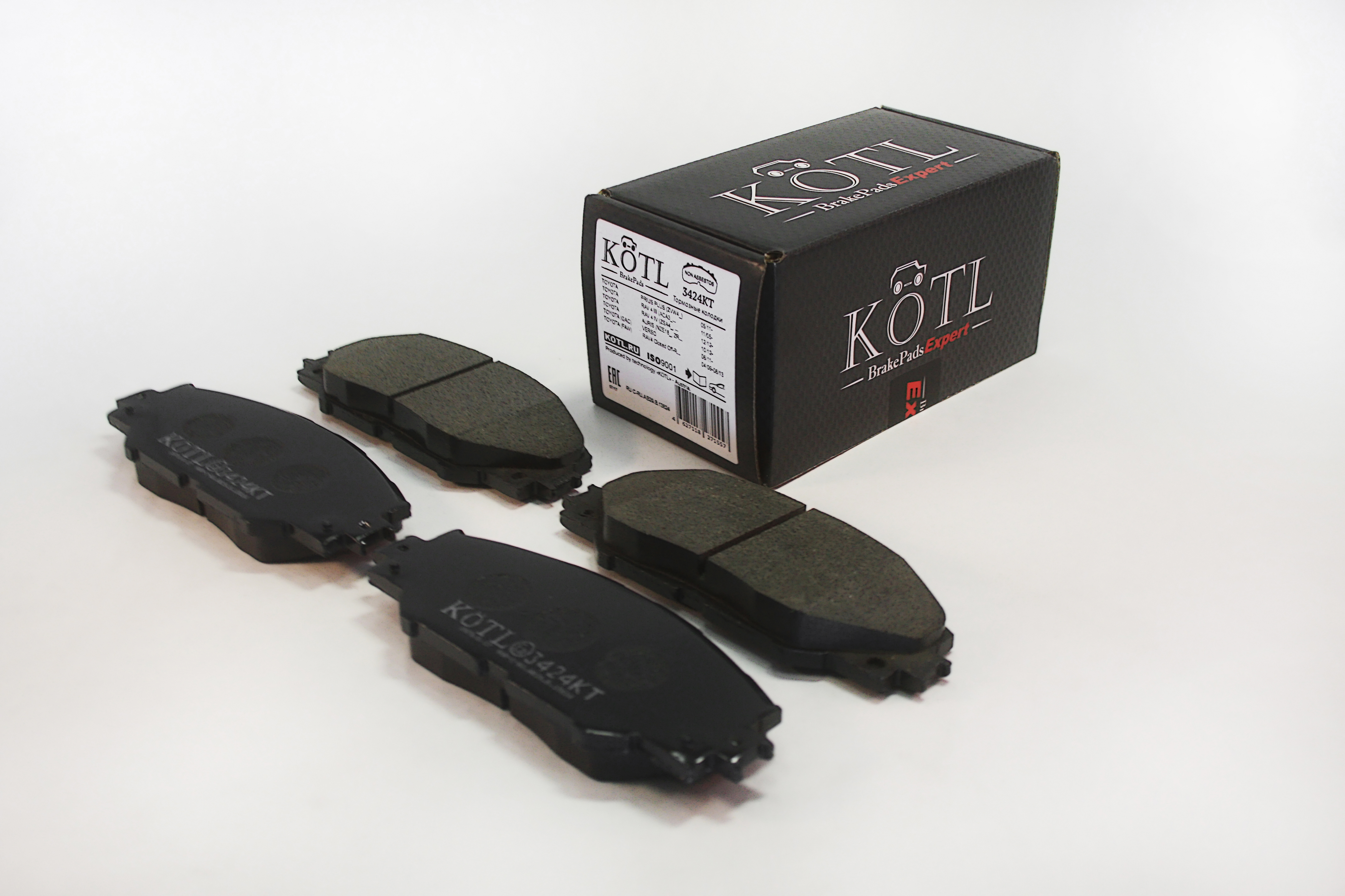 Колодки тормозные передние toyota Auris, RAV 4 iii, IV, Premio OEM 04465-42180 | перед | - KoTL 3424KT