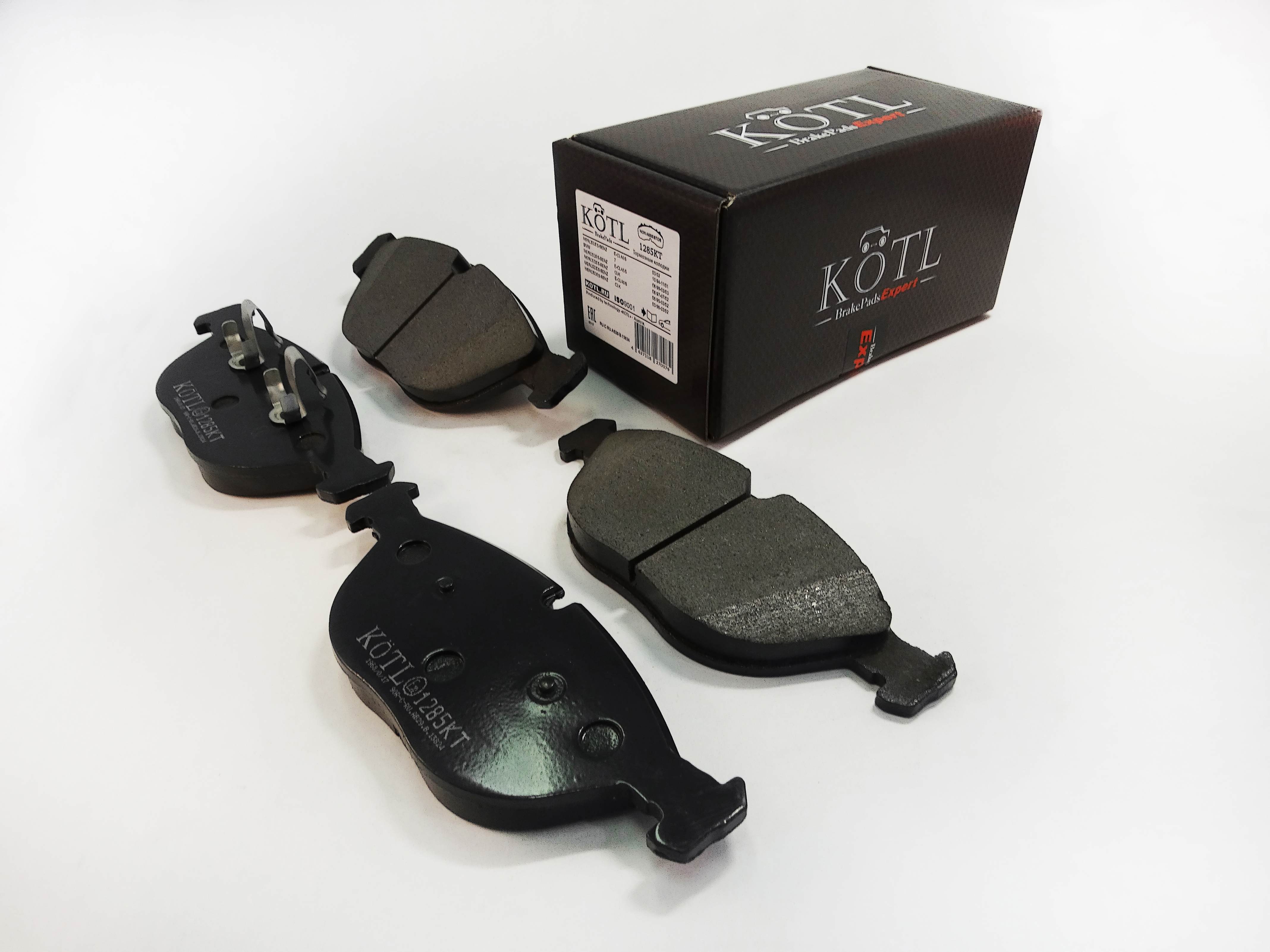 Колодки тормозные передние mercedes, audi, VW, OEM a2104200120 - KoTL 1285KT