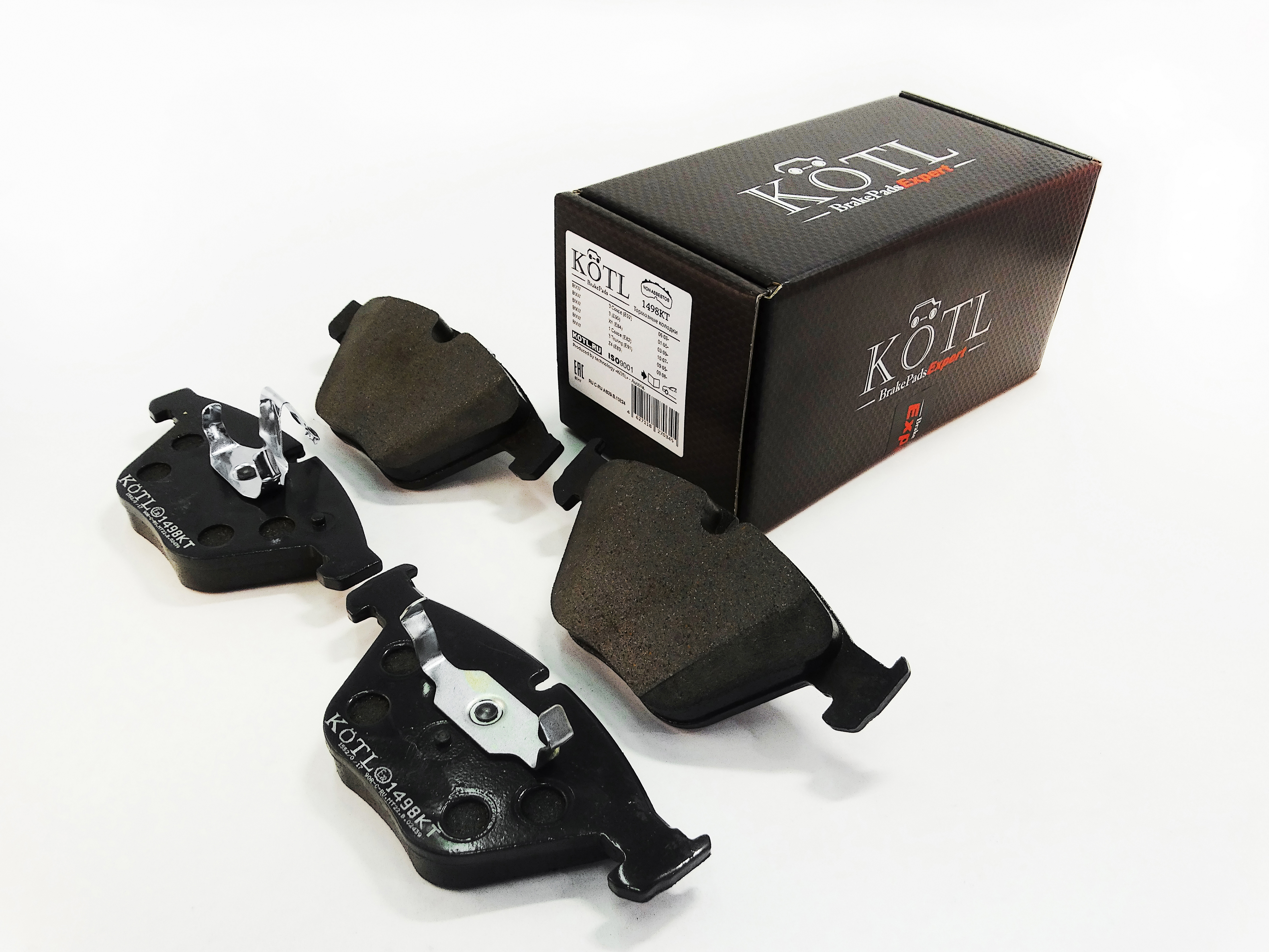 Колодки тормозные передние BMW 1, 3, 5, 6, 7, OEM 34116794915 | перед | - KoTL 1498KT