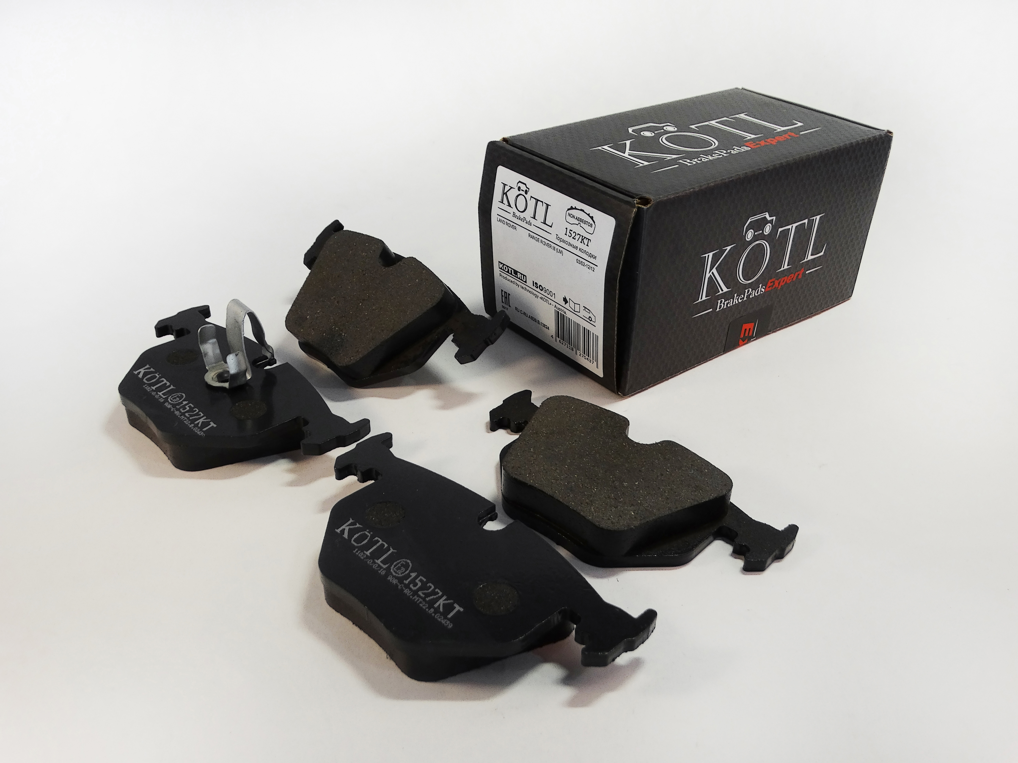 Колодки тормозные задние BMW 3 iv(e46), land rover Range Rover III | зад | - KoTL 1527KT