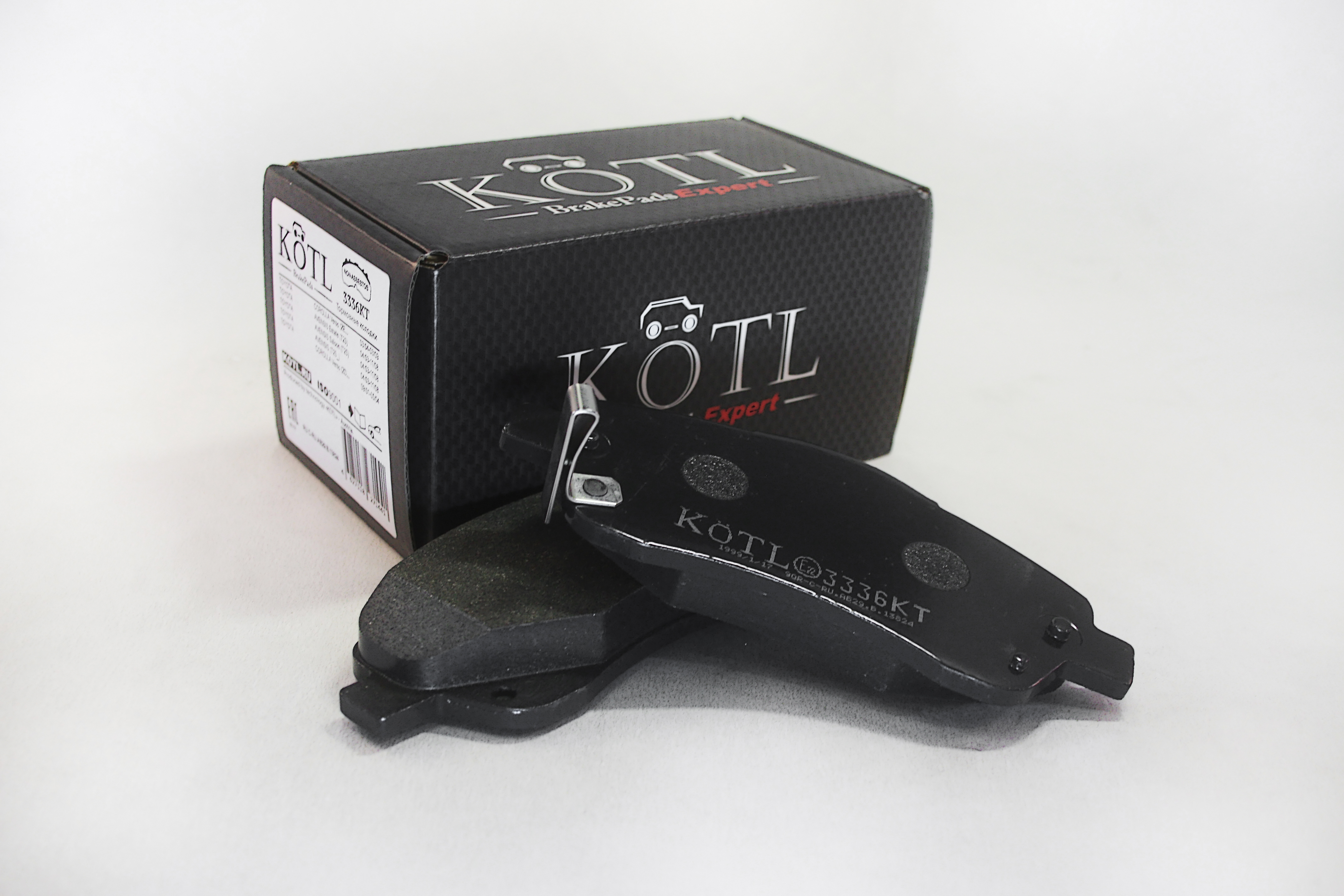 Колодки тормозные передние toyota Avensis (t25), Corolla Verso (04-09) OEM 04465-05130 | перед | - KoTL 3336KT