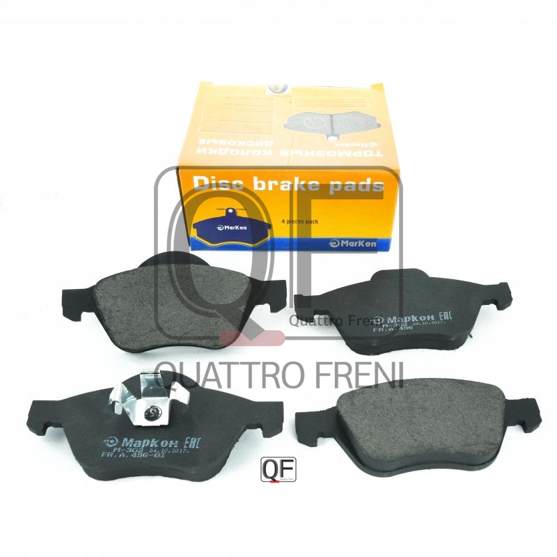 Колодки тормозные передние renault Clio iii, ford S-Max. volvo V70 II, OEM 410601237r | перед | - Markon 49600180