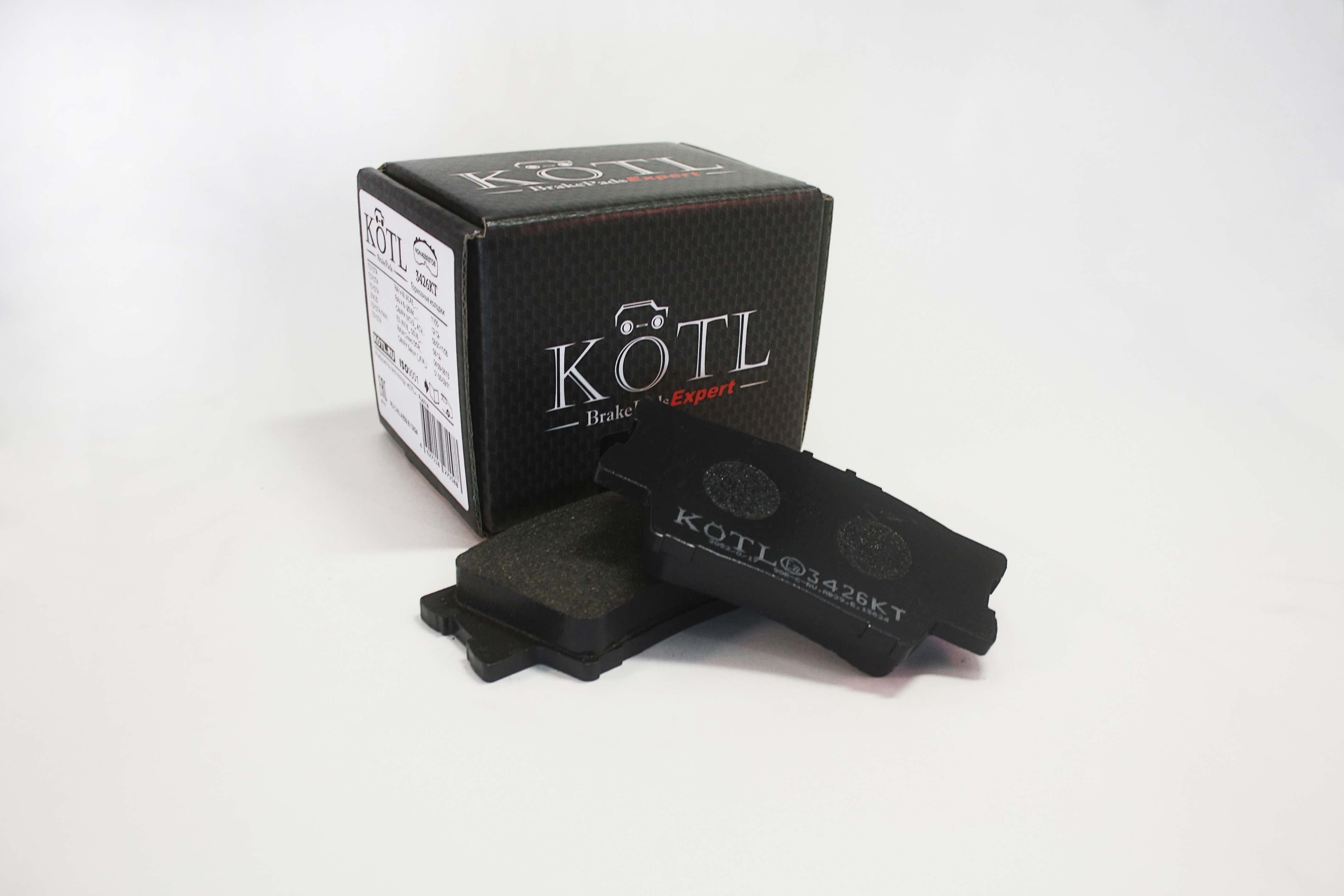 Колодки тормозные задние toyota Camry(01.06), Rav 4 iii, IV, lexus - ES, OEM 0446633180 | зад | - KoTL 3426KT
