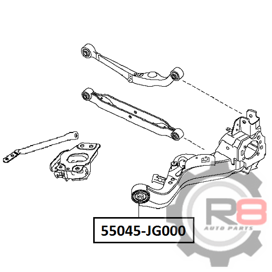 Сайлентблок 55045-jg000* R8 - R8 R8-55045-JG000