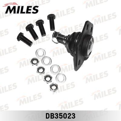 Опора шаровая peugeot boxer/citroen jumper/ducato 02-06 пер.нижн. лев/прав.(1400 кг) - Miles DB35023