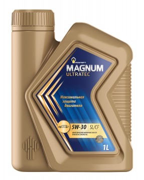 5w-30 Magnum Ultratec sl/cf 1 л (синт. мотор. масло) - Роснефть 40815332