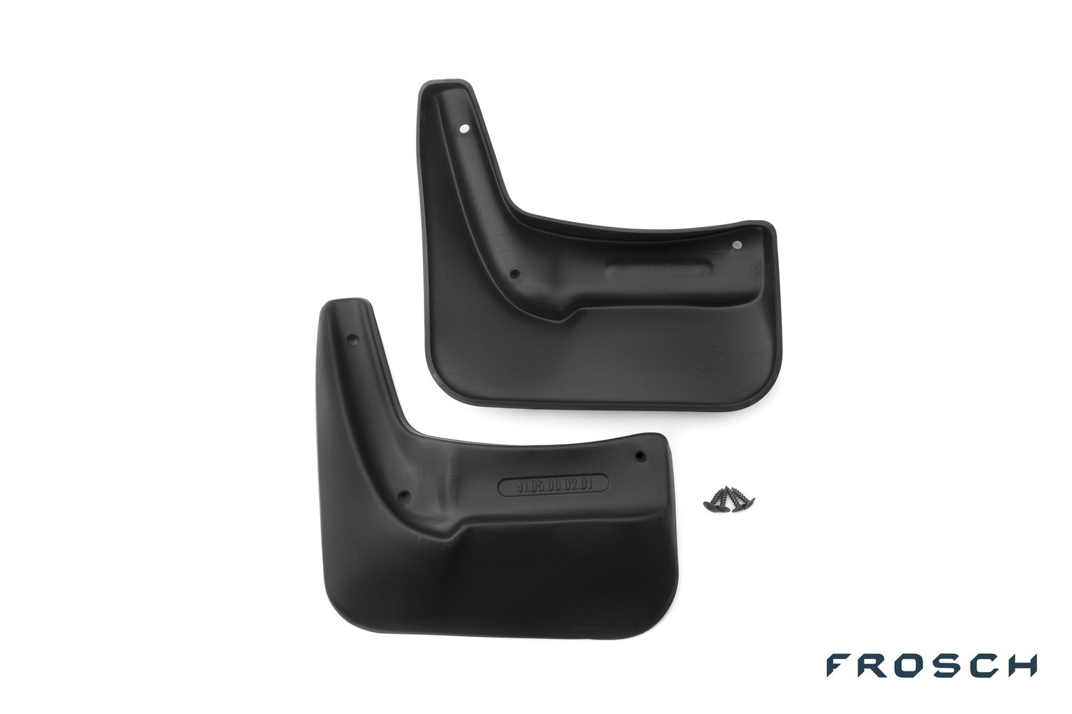 Брызговики задние renault Logan, 2004, 2010- (установка без подкрылок, optimum) / Рено Логан - Frosch FROSCH.41.05.E10