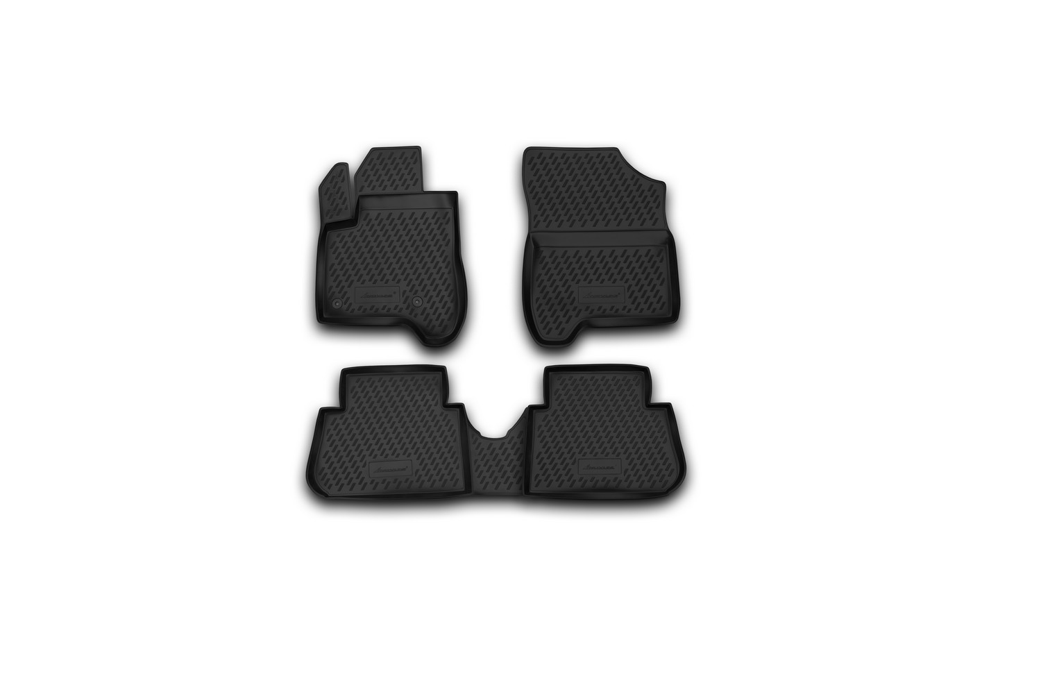 Коврики в салон citroen C3 Picasso 2009->, 4 шт. (полиуретан) - Autofamily CARCRN00027