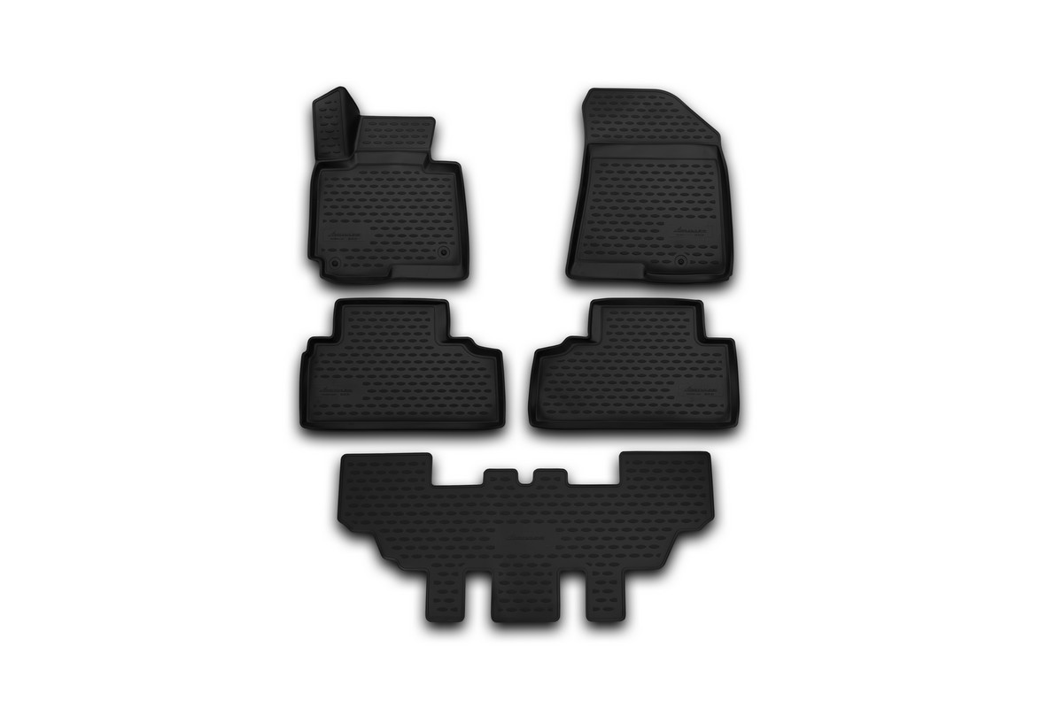 Коврики в салон nissan Patrol, 2010->, 5 шт. (полиуретан) - Autofamily CARNIS00039